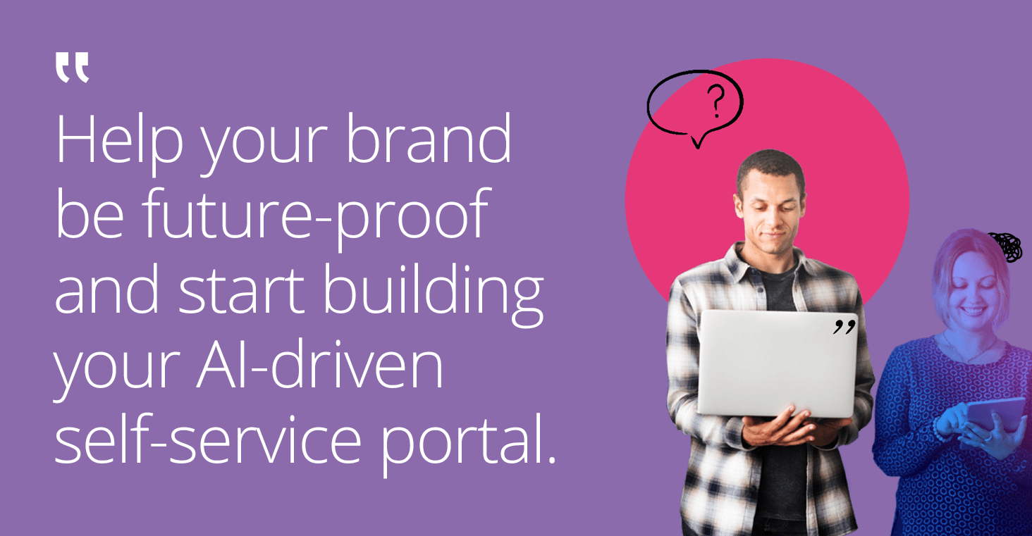 Intershop Digital Trends Report 2024 - AI-driven self service portals